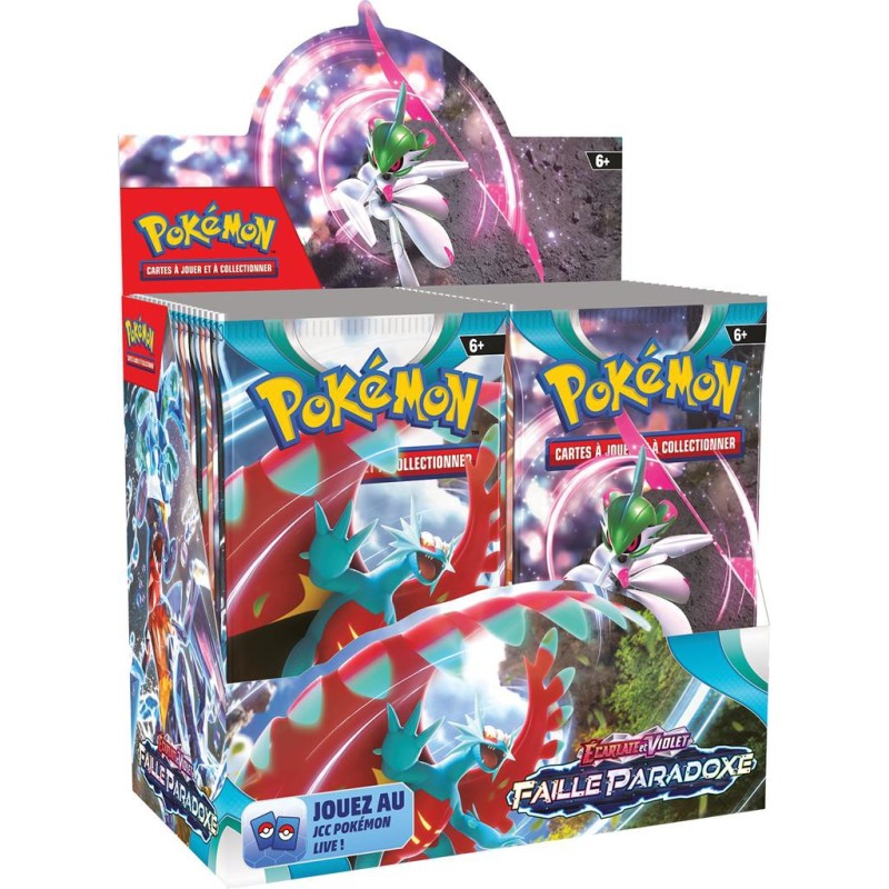 Display Boosters Pokémon EV04 : Faille Paradoxe