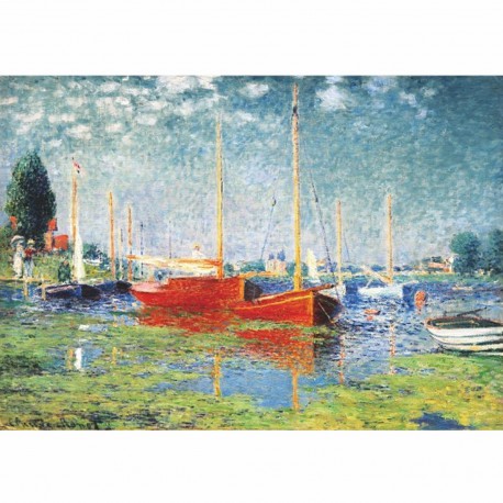 Puzzle 1000 pièces - Argenteuil, Monet
