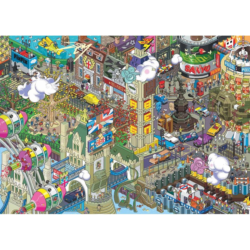 Puzzle 1000 pièces - London Quest Pixorama Puzzle 1000 pièces - London Quest Pixorama