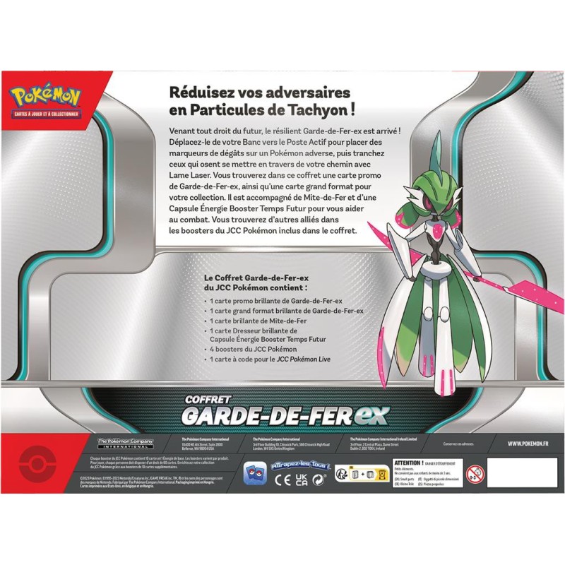 Pokémon JCC – Coffret Rugit-Lune-ex & Garde-de-Fer-ex – Cartes Brillantes