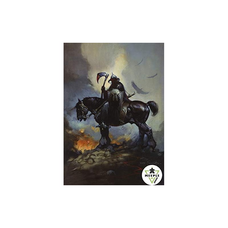 Puzzle 1000 pièces - Death Dealer, Frazetta