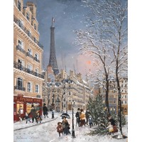 Puzzle 150 pièces - Mi-décembre de Fabienne Delacroix