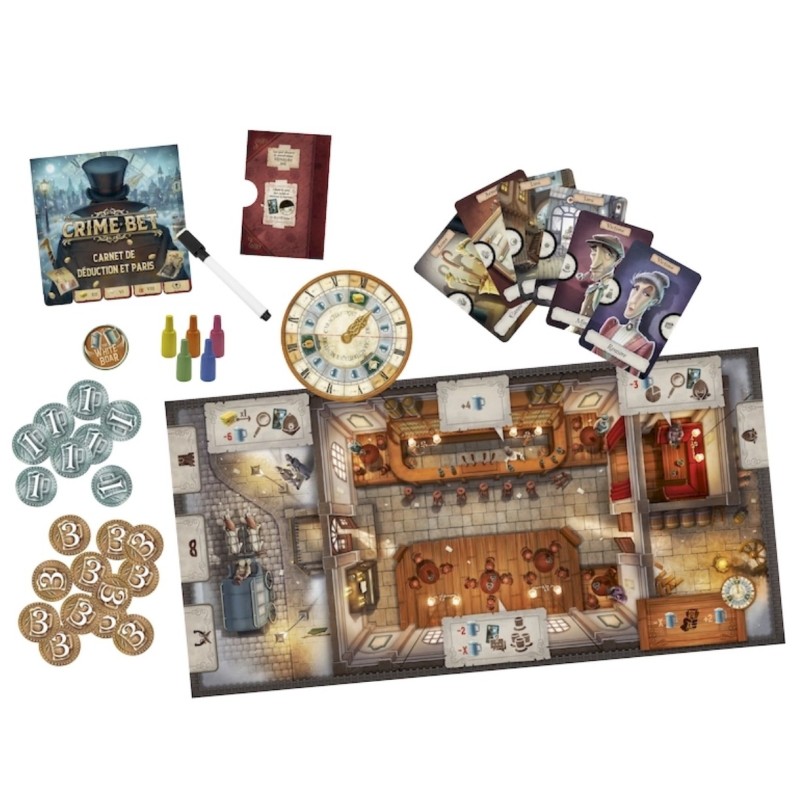 Crime Bet - Jeu de Société - Boutique Variantes Paris