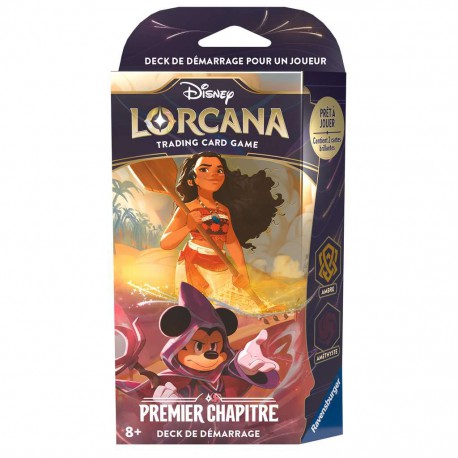 Disney Lorcana : Premier Chapitre - Deck de démarrage Ambre & Améthyste