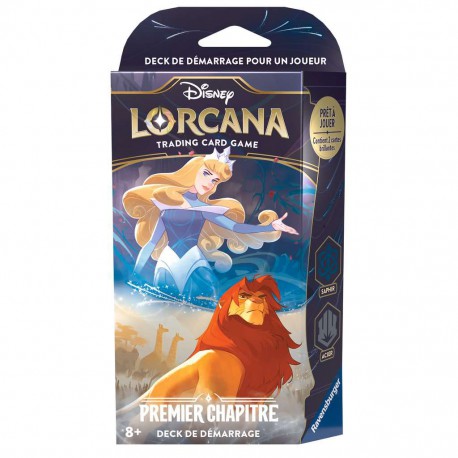 Disney Lorcana : Premier Chapitre - Deck de démarrage Saphir & Acier