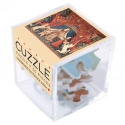Puzzle en Bois 30 Pièces - Cuzzle Ciel Rose