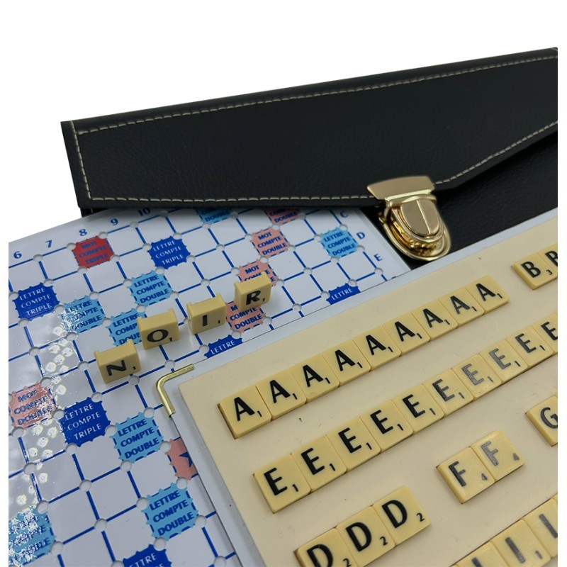Plaquette De Tirage Magnétique Pour Scrabble - Format 9x12 Cm - Accessoire Pratique Pour Jouer à Plusieurs