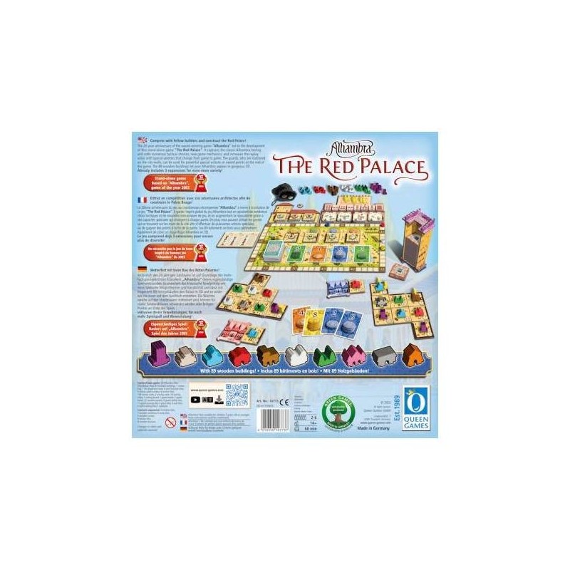 Alhambra : The Red Palace - Jeu de Société - Boutique Variantes Paris