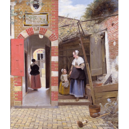Puzzle 500 pièces - Cour...