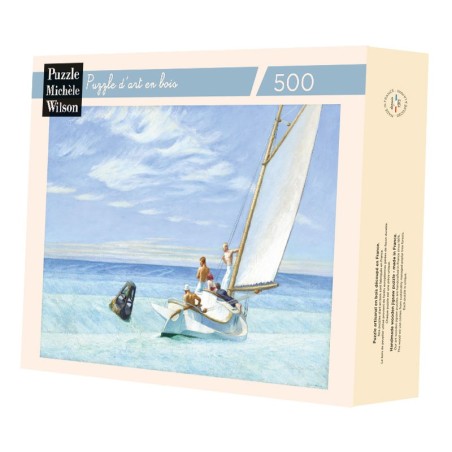 Puzzle 500 pièces - La Houle, Hopper