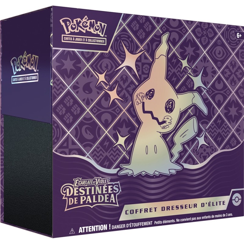 Coffret Pokemon Dresseur d'Elite Mimiqui Coffret Pokemon Dresseur d'Elite Mimiqui
