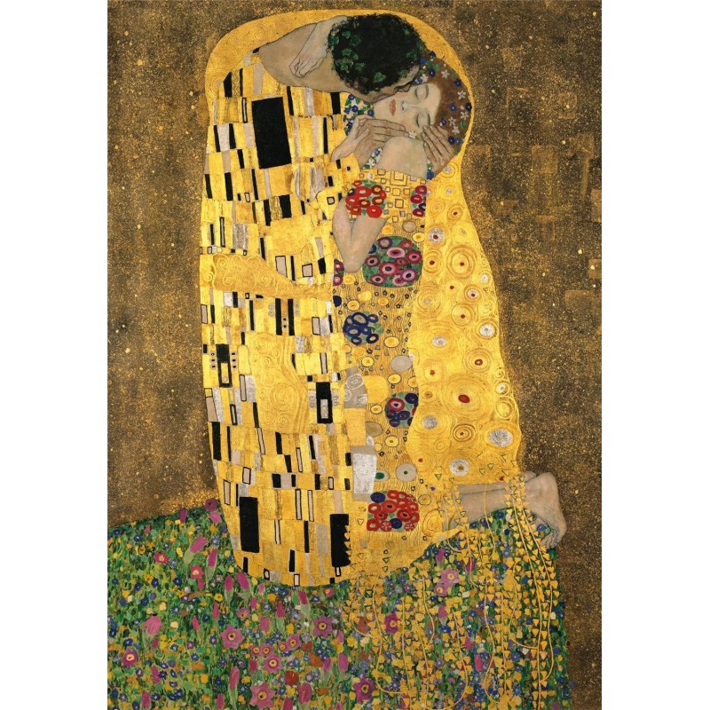 Puzzle 1000 pièces - Le Baiser de Klimt Puzzle 1000 pièces - Le Baiser de Klimt