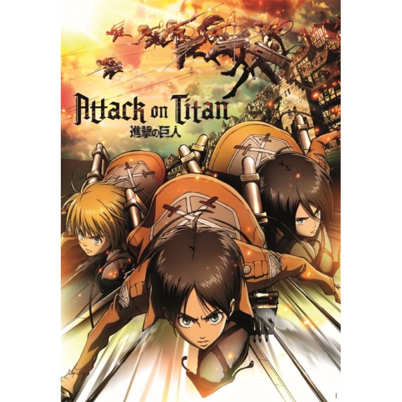 Puzzle 1000 pièces - Attack on Titan