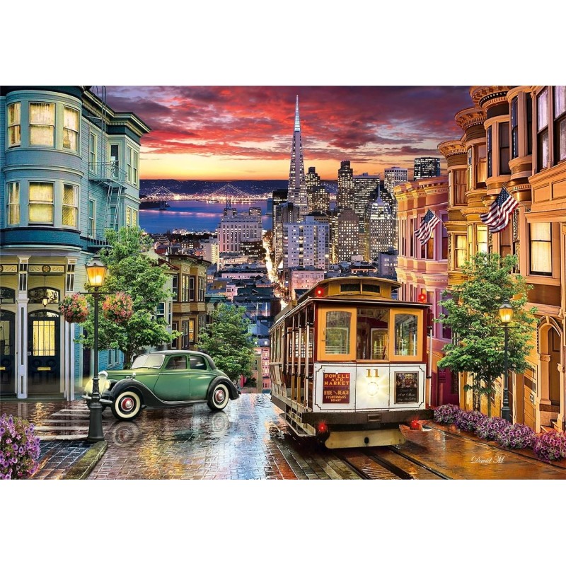 Puzzle 1000 pièces - San Francisco Puzzle 1000 pièces - San Francisco