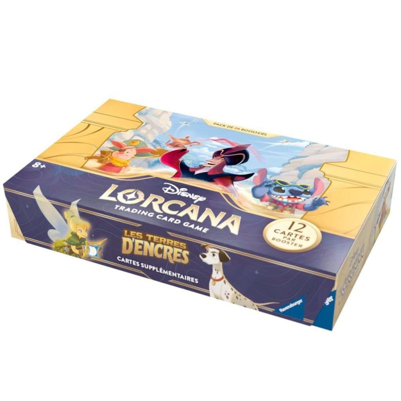 Display Lorcana Chapitre 3 : Les Terres d'Encres (Boosters x24) Display Lorcana Chapitre 3 : Les Terres d'Encres (Boosters x24)