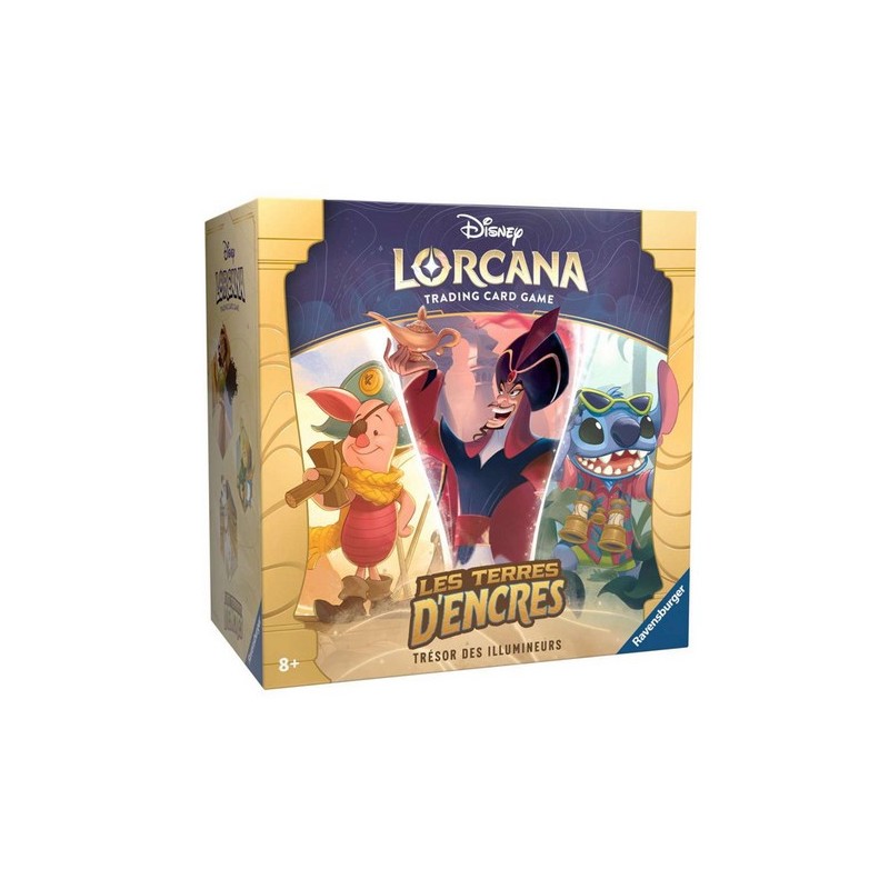 Coffret Lorcana - Trésor des Illumineurs : Les Terres d'Encres Coffret Lorcana - Trésor des Illumineurs : Les Terres d'Encres