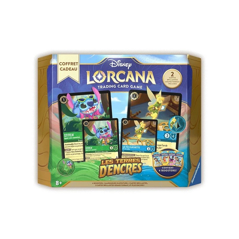 Coffret Cadeau Lorcana : Les Terres d'Encres (Français) Coffret Cadeau Lorcana : Les Terres d'Encres (Français)