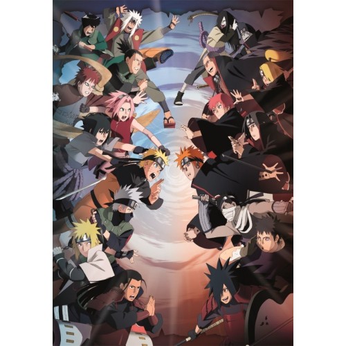 Puzzle 1000 pièces - Naruto Shippuden Akatsuki