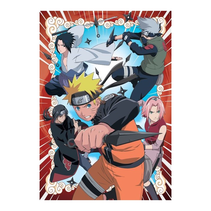 Puzzle 1000 pièces - Naruto Shippuden