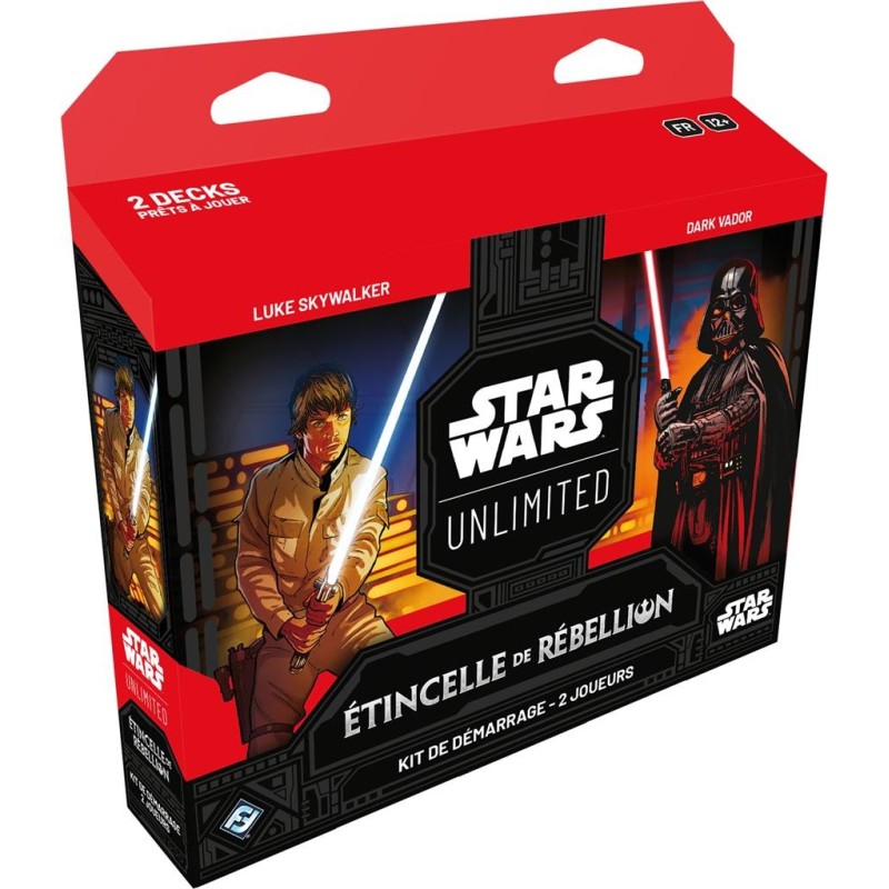 Star Wars Unlimited : Etincelle de Rébellion - Kit Démarrage 2 Joueurs