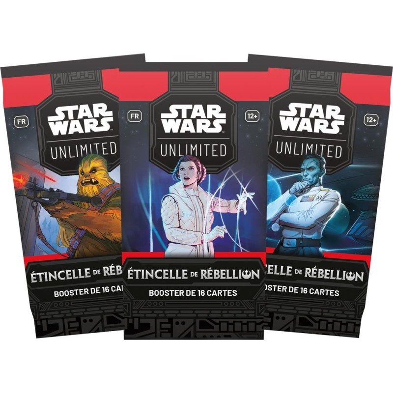 Booster Star Wars Unlimited : Étincelle de Rébellion Booster Star Wars Unlimited : Étincelle de Rébellion