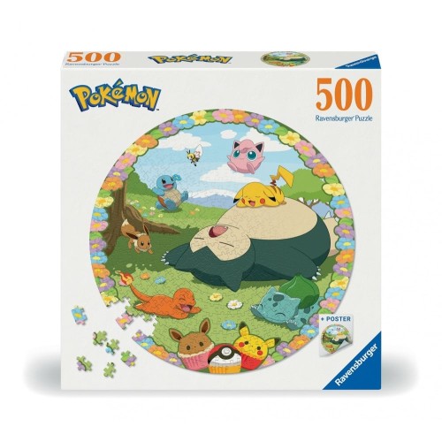 Puzzle 500 pièces - Pokémon en Fleurs