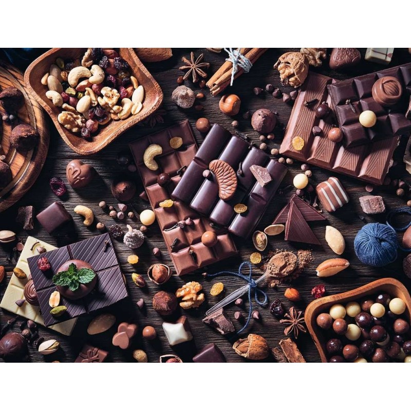 Puzzle 2000 pièces - Paradis du Chocolat Puzzle 2000 pièces - Paradis du Chocolat