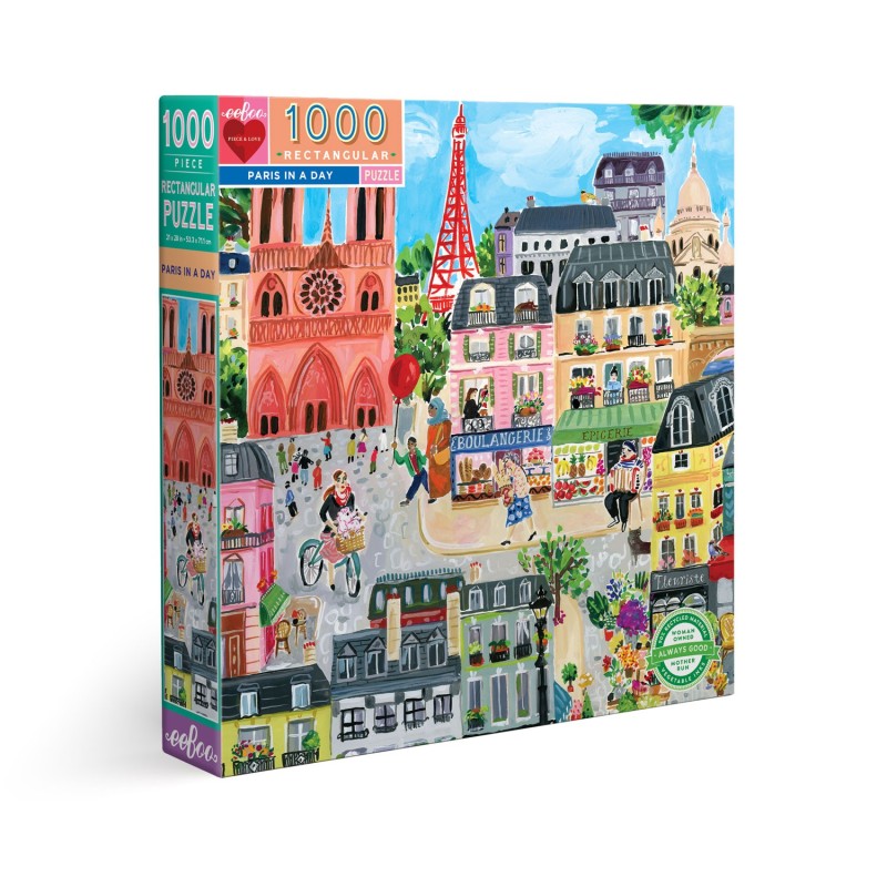 Puzzle 1000 pièces - Paris in a Day Puzzle 1000 pièces - Paris in a Day