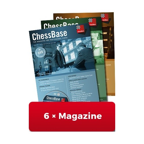 Abonnement 1 an ChessBase Magazine - Version Téléchargement