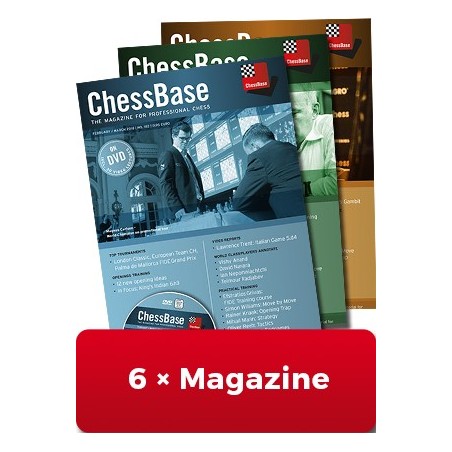 Abonnement 1 an ChessBase Magazine - Version Téléchargement