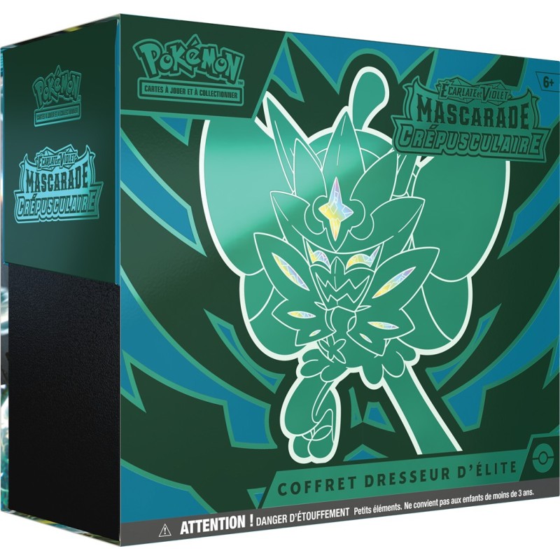 Pokémon Coffret Dresseur d'Elite: Mascarade Crépusculaire Pokémon Coffret Dresseur d'Elite: Mascarade Crépusculaire