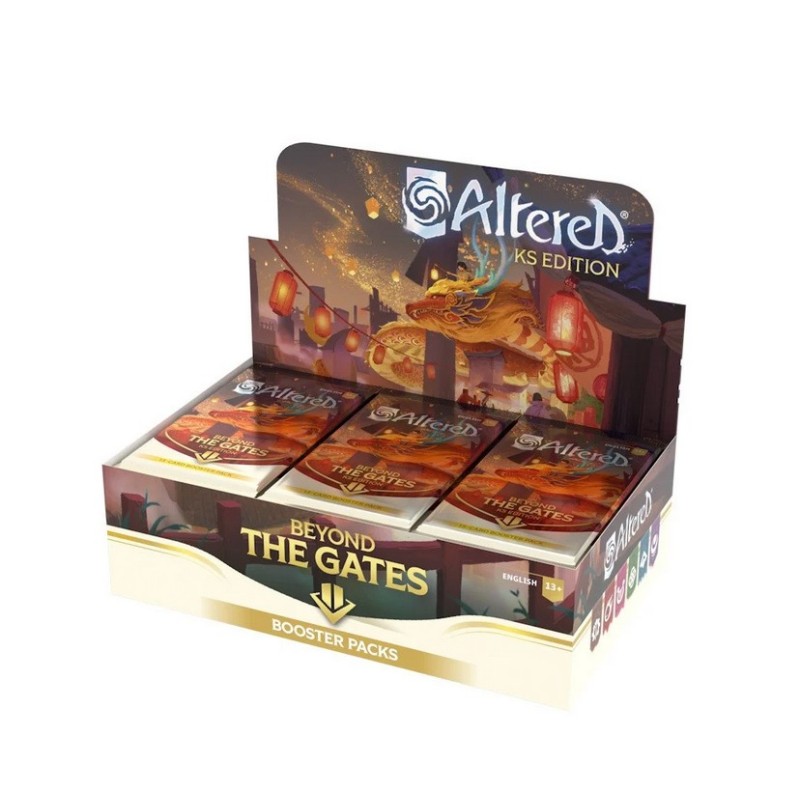 Altered: Display de 37 Boosters Exclusifs Kickstarter - Au Delà des Portes Altered: Display de 37 Boosters Exclusifs Kickstarter - Au Delà des Portes