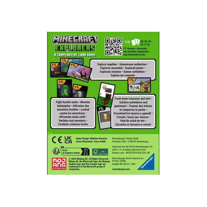 Minecraft Explorers - Jeux de société Minecraft Explorers - Jeux de société