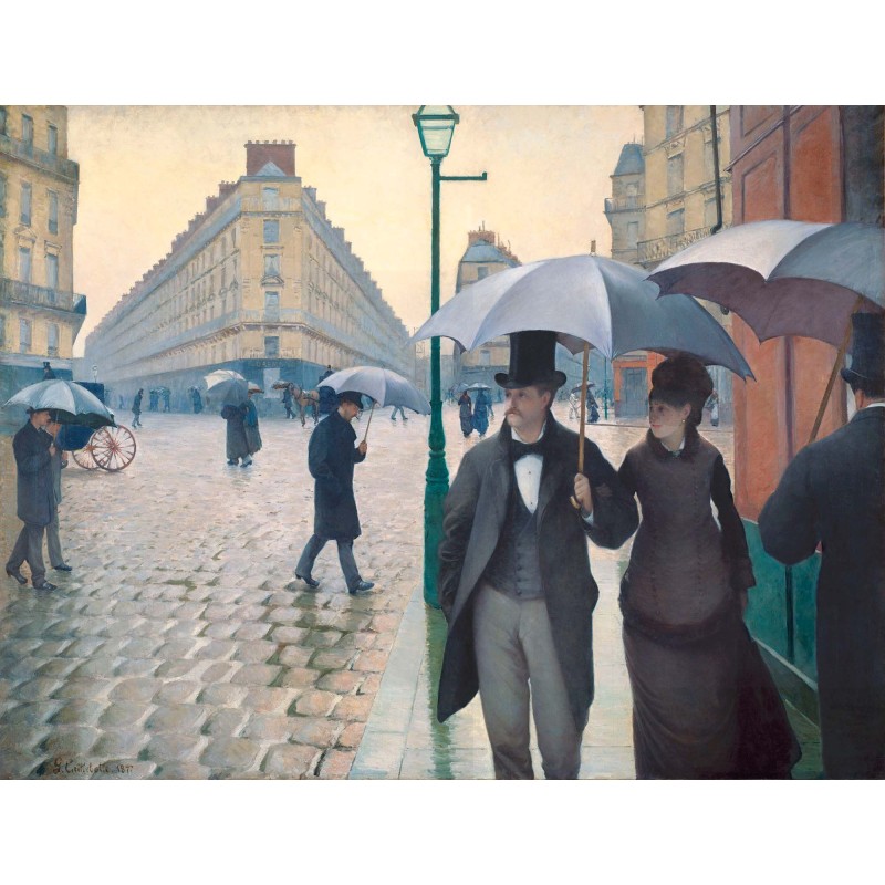 Puzzle 150 pices - Rue De Paris Temps De Pluie Gustave Caillebotte Puzzle 150 pices - Rue De Paris Temps De Pluie Gustave Caillebotte