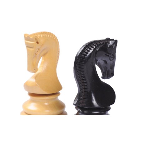 Pièces d'Echecs Fischer Russes Knight Black - Taille 5