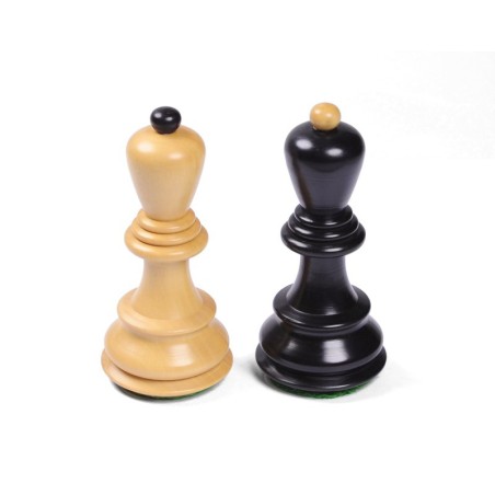 Pièces d'Echecs Fischer Russes Knight Black - Taille 5