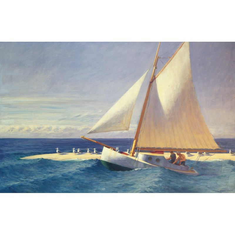 Puzzle 350 pièces - Le Bateau A Voile Hopper