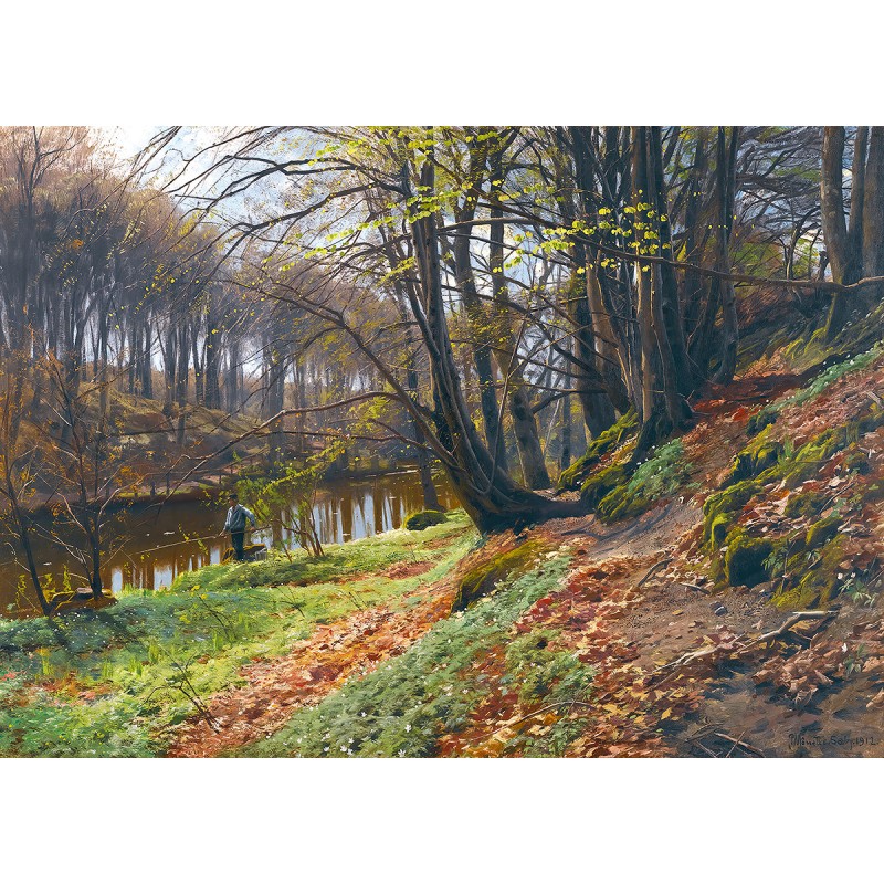 Puzzle 500 pices - Paysage A Soby Monsted Puzzle 500 pices - Paysage A Soby Monsted