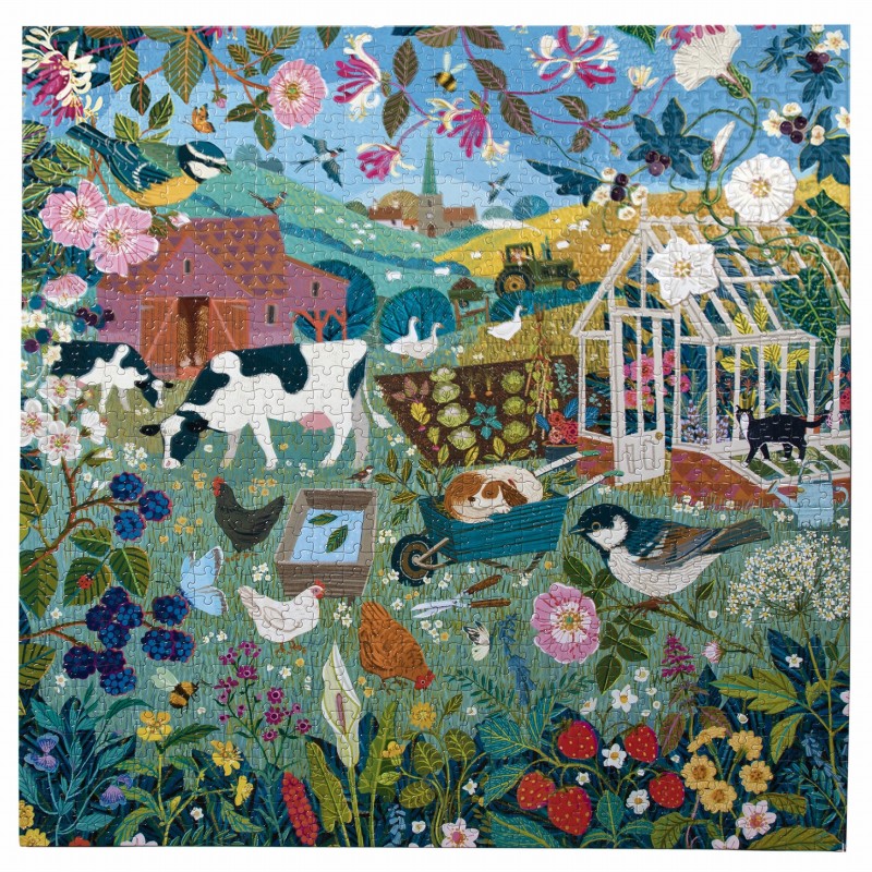 Puzzle 1000 pièces - English Hedgerow