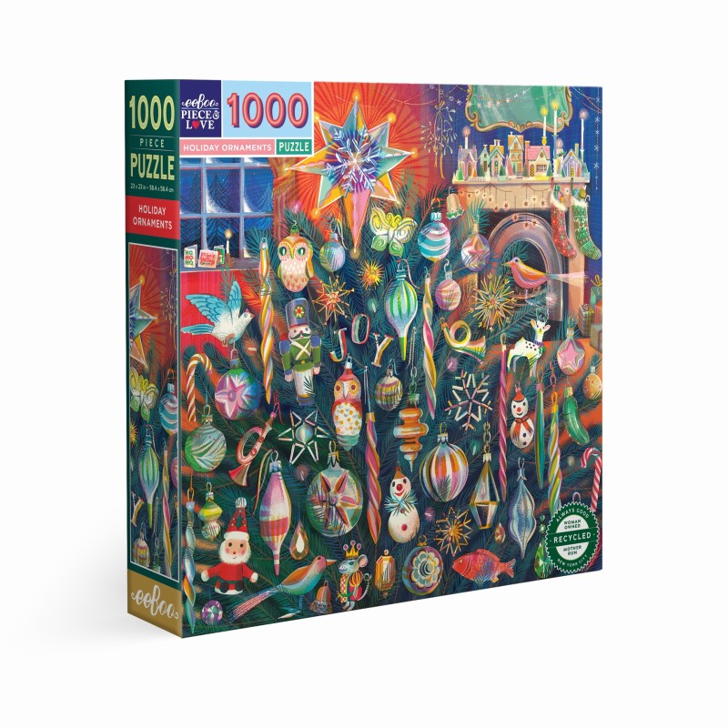 Puzzle 1000 pices - Holiday Ornaments Puzzle 1000 pices - Holiday Ornaments