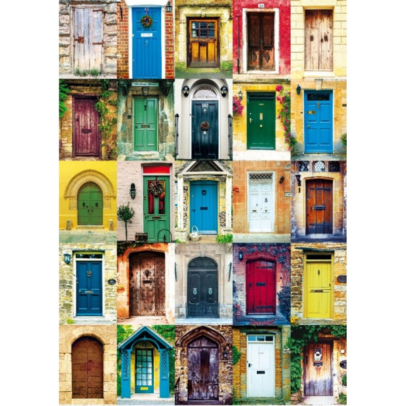 Puzzle 1000 pices - Doors Puzzle 1000 pices - Doors