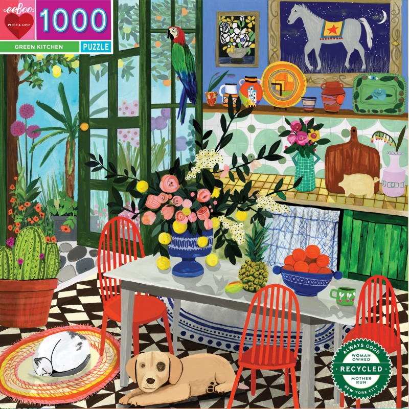 Puzzle 1000 pices - Green Kitchen Puzzle 1000 pices - Green Kitchen
