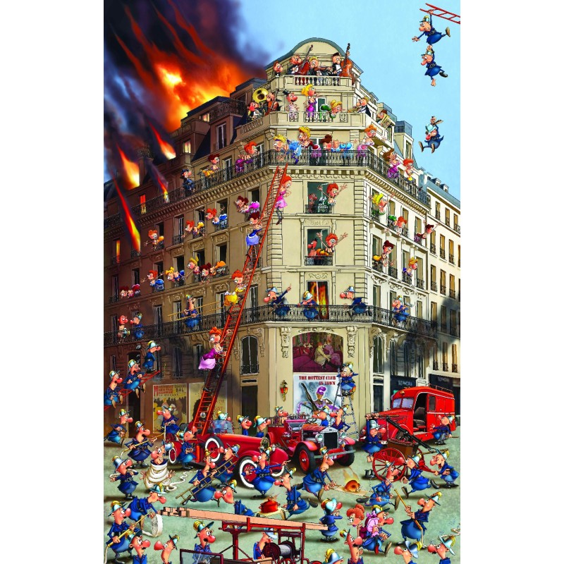 Puzzle 1000 pices - Ruyer - Pompiers Puzzle 1000 pices - Ruyer - Pompiers