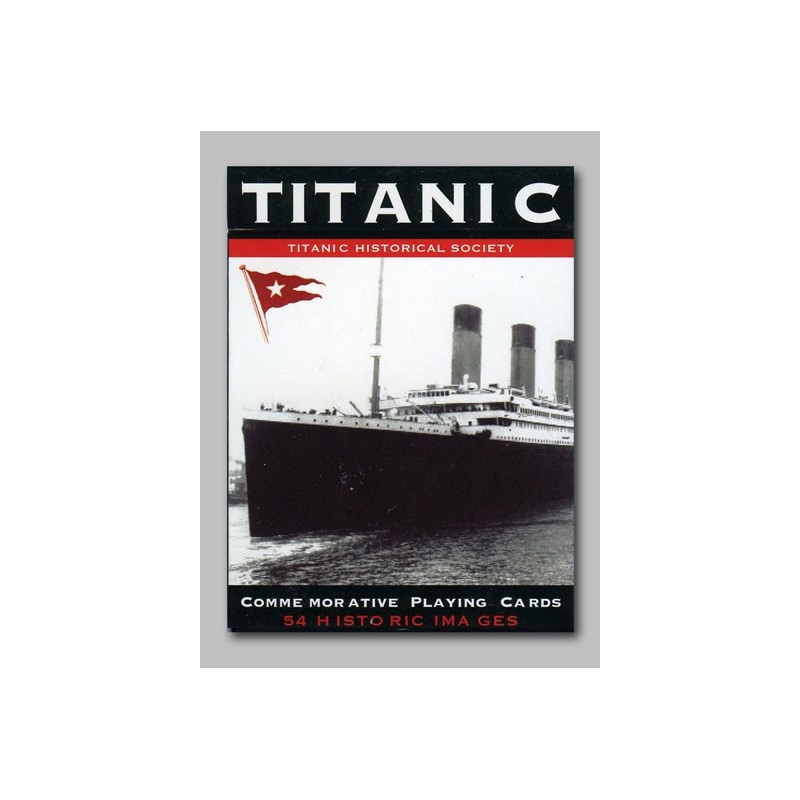 Cartes à jouer Titanic