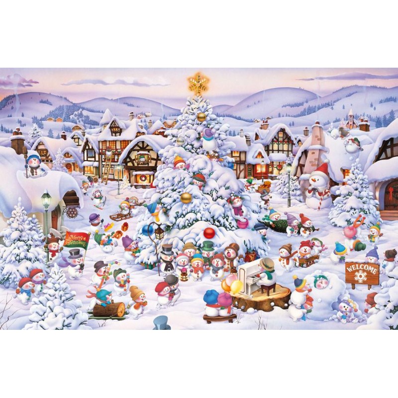 Puzzle 1000 pices - Choeur De Noel Puzzle 1000 pices - Choeur De Noel
