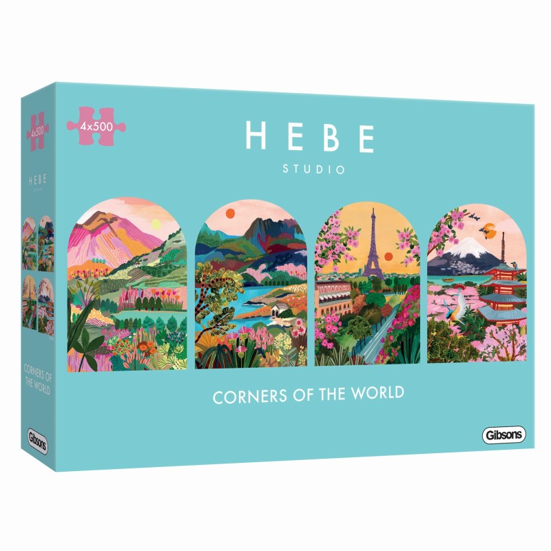 Puzzle 500 pices - Corners Of The World 4X5 Puzzle 500 pices - Corners Of The World 4X5