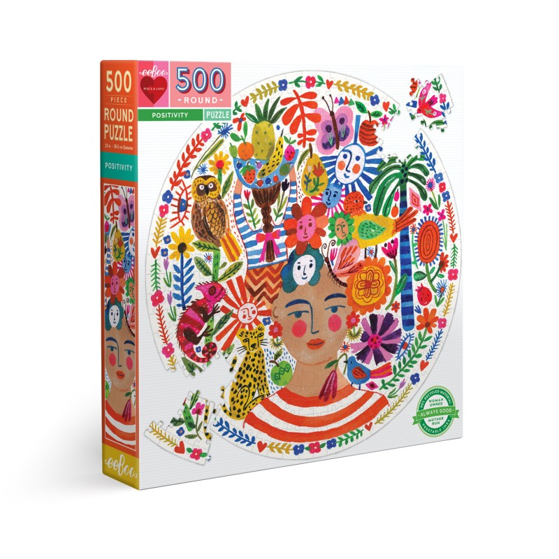 Puzzle 500 pices - Positivity Puzzle 500 pices - Positivity