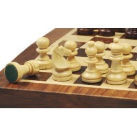 Jeu d'Echecs Acacia Magnétique Pliant 20cm