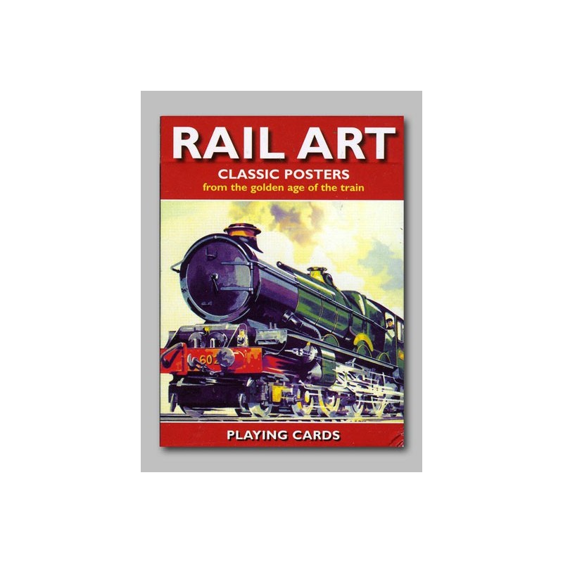 Cartes à jouer Rail Art