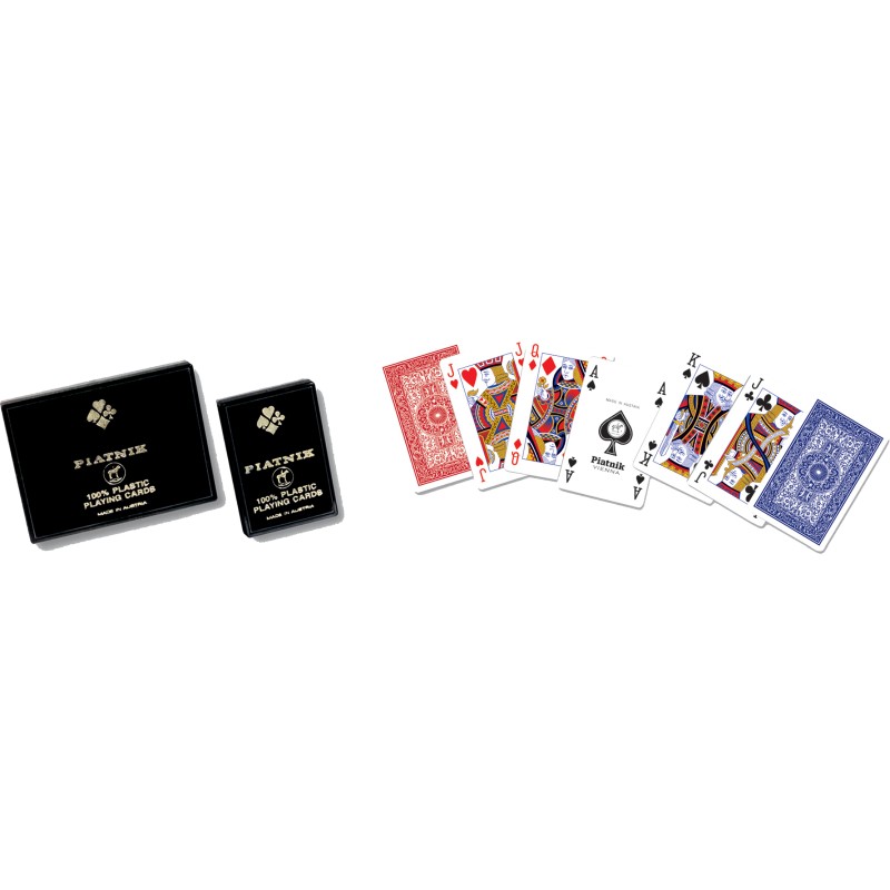 Bridge 4 Index (100% Plast.) 55 Cartes Bridge 4 Index (100% Plast.) 55 Cartes